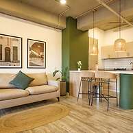 w Beautiful Loft With Balcony in Laureles