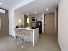 w Lively 1BR With Balcony in Cartagena