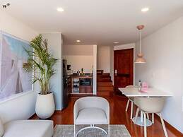 w Unique 1BR Duplex in Parque 93