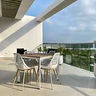 w Cozy 2BR w Balcony n AC in Cartagena