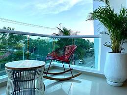 w Spectacular 2BR w Balcony n AC in Cartagena