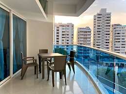 w Oceanview 2BR w/ Terrace n AC in El Laguito