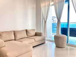 Cozy 2BR w/ Ocean View n AC in Cartagena