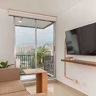 w Spectacular 1BR With Terrace at Poblado