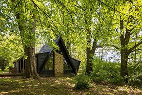 Lake View Hot Tub Modern A-frame