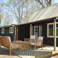 Lake View Hot Tub Modern A-frame