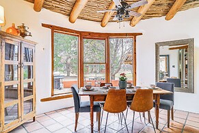 Las Cruces Santa Fe-style Adobe Home on 6 Acres!