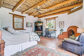 Las Cruces Santa Fe-style Adobe Home on 6 Acres!