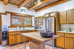 Las Cruces Santa Fe-style Adobe Home on 6 Acres!