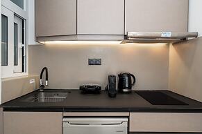 Minimal Studio with Balcony in Central Athens