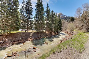 Downtown Ouray Apt w/ River & Mountain Views!