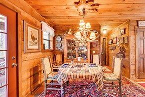 Rustic Cabin w/ Porches: 8 Mi to Tallulah Gorge!