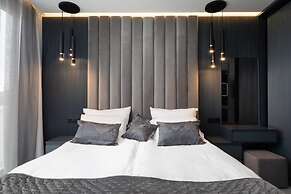 white residence with pool room