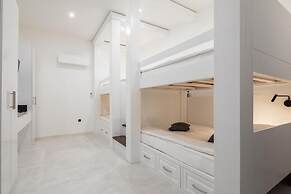 white residence with pool room