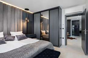 white residence with pool room