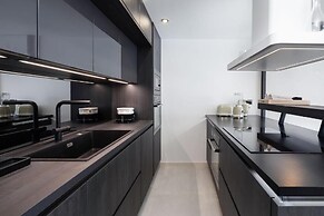 white residence with pool room