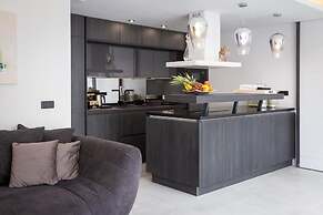 white residence with pool room