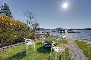 Lakeside Michigan Retreat w/ Boat Dock & Fireplace