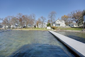 Lakeside Michigan Retreat w/ Boat Dock & Fireplace
