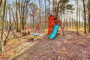 Serene Poconos Cabin w/ Hot Tub & Beach Access!