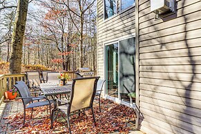 Serene Poconos Cabin w/ Hot Tub & Beach Access!