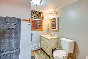 Cottage w/ Deck & Bluff Lake Views: Walk to Beach!