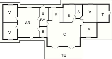 10 Person Holiday Home in Idestrup
