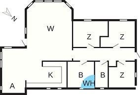 6 Person Holiday Home in Vaeggerlose