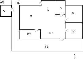 6 Person Holiday Home in Farso