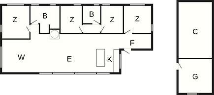 5 Star Holiday Home in Albaek