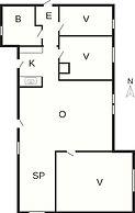 6 Person Holiday Home in Jerup