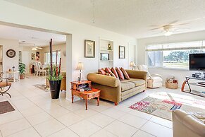 Sunny Port St Lucie Home: Lanai & Golf Course View