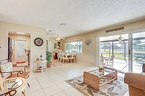 Sunny Port St Lucie Home: Lanai & Golf Course View