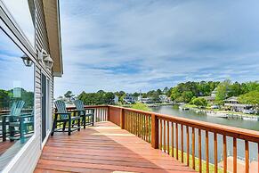 Tranquil Outer Banks Home: Dock & Community Pool!