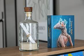 Prédio Novo e Moderno no Centro com cama king-size