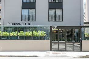 Prédio Novo e Moderno no Centro com cama king-size