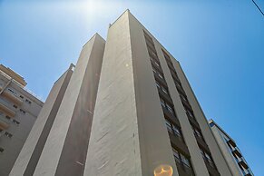 Prédio Novo e Moderno no Centro com cama king-size