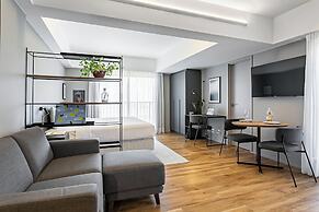 Prédio Novo e Moderno no Centro com cama king-size