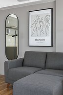 Prédio Novo e Moderno no Centro com cama king-size