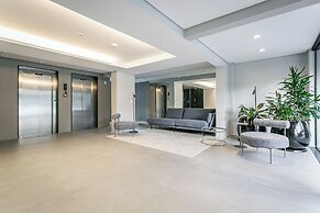 Prédio Novo e Moderno no Centro com cama king-size