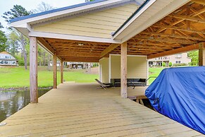 Lakefront Leasburg Home w/ Dock & Views!