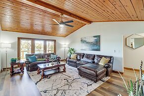 Tranquil Lakefront Greers Ferry Escape w/ Fire Pit