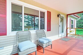 Dog-friendly Michigan Home w/ Deck & Fire Pit!