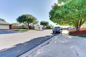 9 Mi to Texas Tech: Home w/ Fenced Yard in Lubbock