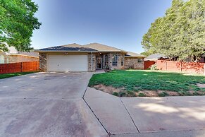 9 Mi to Texas Tech: Home w/ Fenced Yard in Lubbock
