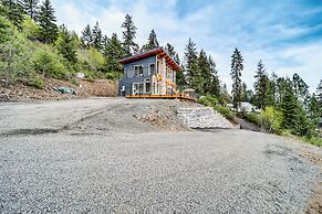 Mid-century Escape: Lake Views, Steps to Cave Bay!