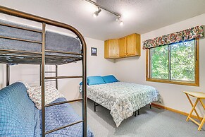 Lake Wissota Home w/ Private Dock + Fire Pit!