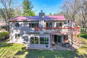 Lake Wissota Home w/ Private Dock + Fire Pit!
