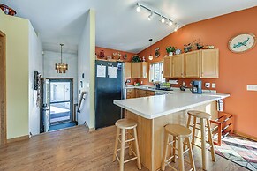 Lake Wissota Home w/ Private Dock + Fire Pit!