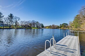 Lake Wissota Home w/ Private Dock + Fire Pit!